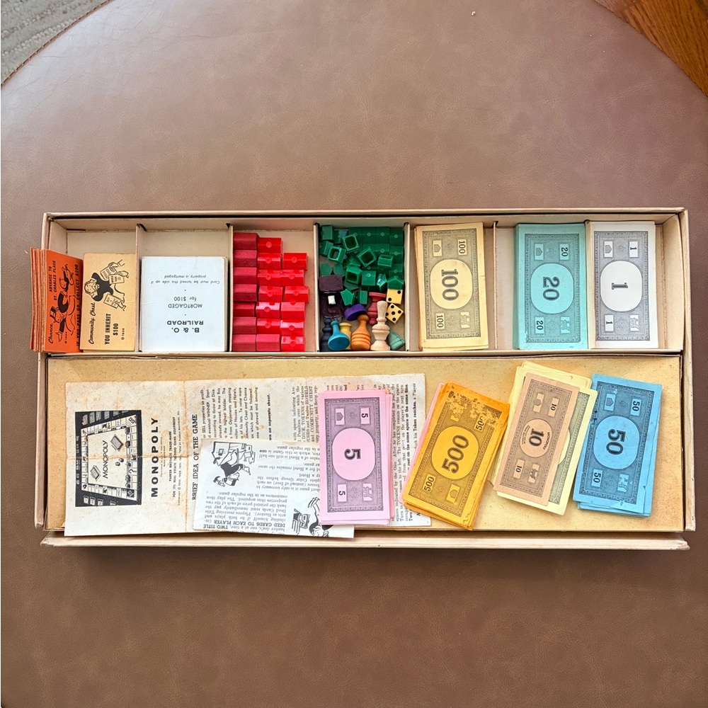 Vintage 1940’s Monopoly Board Game - Picture 4 of 6